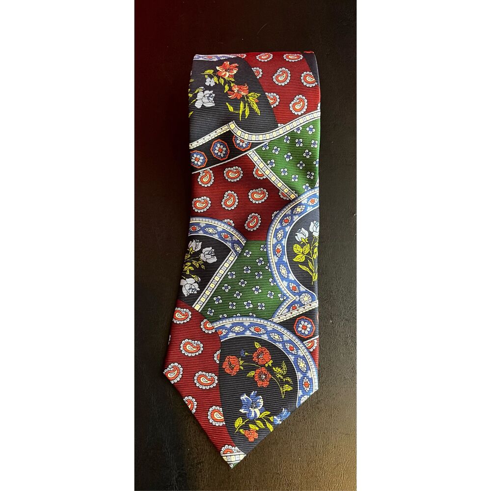 Kenzo Multi Pattern Tie - image 1